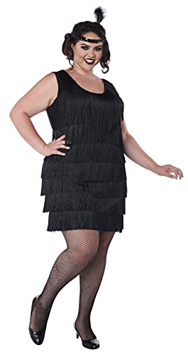 Unbekannt Aptafêtes – cs968915/XL – Kostüm für Damen der Jahren 20 – Größe XL von California Costumes