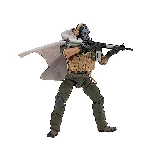 Call of Duty COD0037 Ghost (Jawbone) -16,5 cm bewegliche Figur mit austauschbaren Händen und Waffenzubehör von Call of Duty