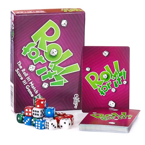 Calliope Games 330270 Roll for It Purple Edition (Perl) Brettspiel, Mehrfarbig von Calliope