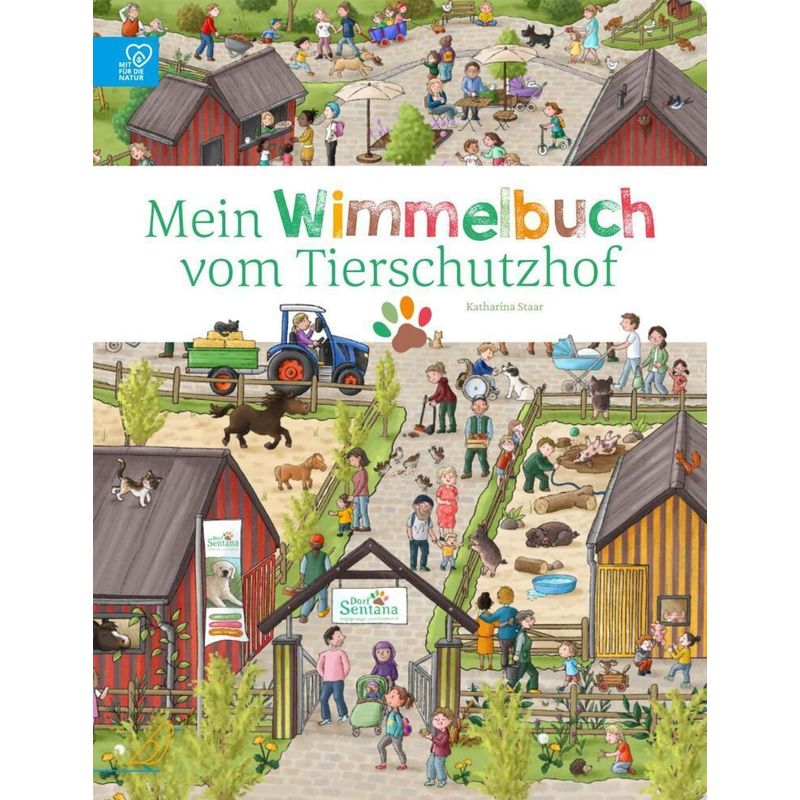 Mein Wimmelbuch vom Tierschutzhof von CalmeMara Verlag