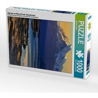 Abends am Mount Cook, Neuseeland (Puzzle) von Calvendo Puzzle