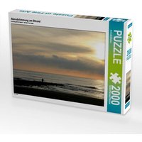 Abendstimmung am Strand (Puzzle) von Calvendo Puzzle