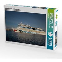 Aida Stella in der Hafeneinfahrt (Puzzle) von Calvendo Puzzle