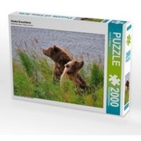 Alaska Braunbären (Puzzle) von Calvendo
