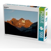 Alpenglühen (Puzzle) von Calvendo Puzzle