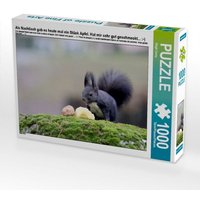 Als Nachtisch gab es heute mal ein Stück Apfel. Hat mir sehr gut geschmeckt... :-) (Puzzle) von Calvendo Puzzle