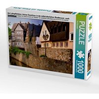 Am Lahnpförtchen; kleiner Durchlass in der mittelalterlichen Stadtmauer, auch Tränkpforte (Puzzle) von Calvendo Puzzle