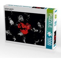 CALVENDO Puzzle Auf Rosen gebettet. 1000 Teile Lege-Größe 64x48cm Foto-Puzzle für glückliche Stunden von Calvendo Puzzle
