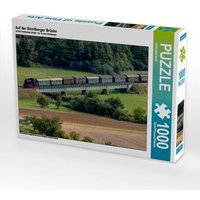 CALVENDO Puzzle Auf der Streitberger Brücke 1000 Teile Lege-Größe 64x48cm Foto-Puzzle für glückliche Stunden von Calvendo Puzzle