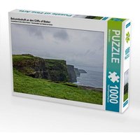 Bekanntschaft an den Cliffs of Moher (Puzzle) von Calvendo Puzzle