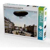 Berliner Schlossplatz mit Parseval-Luftschiff 1909 (Puzzle) von Calvendo Puzzle