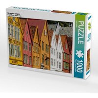 Bryggen, Bergen (Puzzle) von Calvendo Puzzle