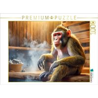 CALVENDO Puzzle Affenhitze 1000 Teile Lege-Größe 64x48cm Foto-Puzzle für glückliche Stunden von Calvendo Puzzle