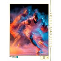 CALVENDO Puzzle Angriff und sportliche Dynamik 1000 Teile Lege-Größe 64x48cm Foto-Puzzle für glückliche Stunden von Calvendo Puzzle