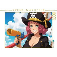 CALVENDO Puzzle Anime Girl Piratin 1000 Teile Lege-Größe 64x48cm Foto-Puzzle für glückliche Stunden CALVENDO Puzzle Anime Girl Piratin 1000 Teile Lege-Größe 64x48cm Foto-Puzzle für glückliche Stunden von Calvendo Puzzle