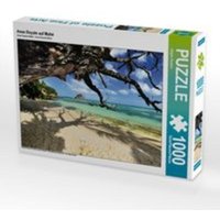 CALVENDO Puzzle Anse Royale auf Mahé 1000 Teile Lege-Größe 64 x 48 cm Foto-Puzzle Bild von Jürgen Feuerer von xxx