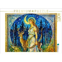 CALVENDO Puzzle Artemis - Göttin der Jagd 1000 Teile Lege-Größe 64x48cm Foto-Puzzle für glückliche Stunden von Calvendo Puzzle