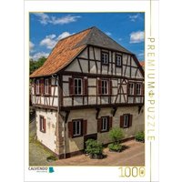 CALVENDO Puzzle Bad Kreuznach - Dr. Faust-Haus 1000 Teile Lege-Größe 64x48cm Foto-Puzzle für glückliche Stunden von CALVENDO Verlag GmbH
