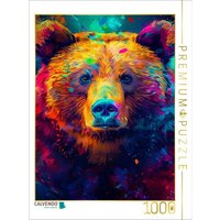 CALVENDO Puzzle Bär 1000 Teile Lege-Größe 64x48cm Foto-Puzzle für glückliche Stunden CALVENDO Puzzle Bär 1000 Teile Lege-Größe 64x48cm Foto-Puzzle für glückliche Stunden von Calvendo Puzzle