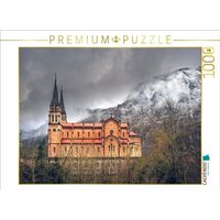 CALVENDO Puzzle Basilica von Covadonga 1000 Teile Lege-Größe 64 × 48 cm Foto-Puzzle für glückliche Stunden von Calvendo Puzzle