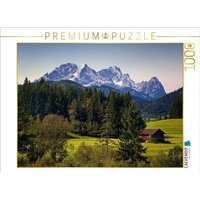 CALVENDO Puzzle Blick auf die Alpspitze und Zugspitze. 1000 Teile Lege-Größe 64x48cm Foto-Puzzle für glückliche Stunden CALVENDO Puzzle Blick auf die Alpspitze und Zugspitze. 1000 Teile Lege-Größe 64x48cm Foto-Puzzle für glückliche Stunden von Calvendo Puzzle