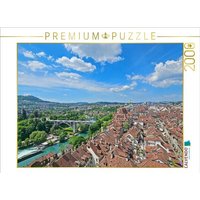 CALVENDO Puzzle Blick vom Dom auf die Kornhausbrücke in Bern 2000 Teile Lege-Größe 90x67cm Foto-Puzzle für glückliche Stunden von Calvendo Puzzle