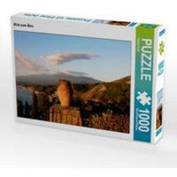 CALVENDO Puzzle Blick zum Ätna, Lege-Größe 64 x 48 cm Foto-Puzzle Bild von Helene Seidl von CALVENDO Verlag GmbH