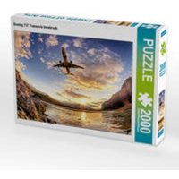 CALVENDO Puzzle Boeing 737 Transavia Innsbruck 2000 Teile Lege-Größe 90x67cm Foto-Puzzle für glückliche Stunden von Calvendo Puzzle