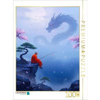 CALVENDO Puzzle Buddhistischer Mönch und Drachen 1000 Teile Lege-Größe 64 × 48 cm Foto-Puzzle für glückliche Stunden CALVENDO Puzzle Buddhistischer Mönch und Drachen 1000 Teile Lege-Größe 64 × 48 cm Foto-Puzzle für glückliche Stunden von Calvendo Puzzle