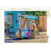 CALVENDO Puzzle Bunte Stadt 1000 Teile Lege-Größe 64x48cm Foto-Puzzle für glückliche Stunden von Calvendo Puzzle