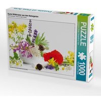 CALVENDO Puzzle Bunte Wildkräuter aus dem Naturgarten 1000 Teile Lege-Größe 64 x 48 cm Foto-Puzzle Bild von Avianaarts Design Fotografie by Tanja Riedel von Calvendo Puzzle