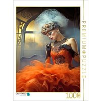 CALVENDO Puzzle Burlesque-Tänzerin 1000 Teile Lege-Größe 64x48cm Foto-Puzzle für glückliche Stunden von Calvendo Puzzle