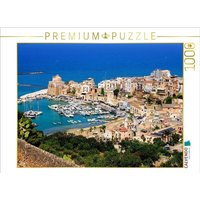 CALVENDO Puzzle Castellamare del Golfo - Perle Nordwest Siziliens 1000 Teile Lege-Größe 64x48cm Foto-Puzzle für glückliche Stunden von Calvendo Puzzle