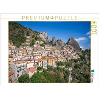 CALVENDO Puzzle Castelmezzano in der Region Basilikata in Süditalien 1000 Teile Lege-Größe 64x48cm Foto-Puzzle für glückliche Stunden von Calvendo Puzzle
