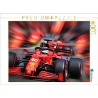 CALVENDO Puzzle Charles Leclerc aus Monaco ist erst der dritte Monegasse in der Formel 1 und startet seit 2019 für die Scuderia Ferrari. 1000 Teile von Calvendo Puzzle