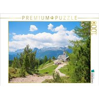 CALVENDO Puzzle Chiesa Santa Croce am Heiligkreuzkofel 1000 Teile Lege-Größe 64x48cm Foto-Puzzle für glückliche Stunden CALVENDO Puzzle Chiesa Santa Croce am Heiligkreuzkofel 1000 Teile Lege-Größe 64x48cm Foto-Puzzle für glückliche Stunden von Calvendo Puzzle