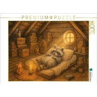 CALVENDO Puzzle Dachbodenträumer - Der kleine Waschbär 1000 Teile Lege-Größe 64x48cm Foto-Puzzle für glückliche Stunden CALVENDO Puzzle Dachbodenträumer - Der kleine Waschbär 1000 Teile Lege-Größe 64x48cm Foto-Puzzle für glückliche Stunden von Calvendo Puzzle