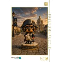 CALVENDO Puzzle Dackel als Napoleon Bonaparte 500 Teile Lege-Größe 48 × 36 cm Foto-Puzzle für glückliche Stunden CALVENDO Puzzle Dackel als Napoleon Bonaparte 500 Teile Lege-Größe 48 × 36 cm Foto-Puzzle für glückliche Stunden von Calvendo Puzzle