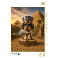 CALVENDO Puzzle Dackel als Nofretete 500 Teile Lege-Größe 48 × 36 cm Foto-Puzzle für glückliche Stunden CALVENDO Puzzle Dackel als Nofretete 500 Teile Lege-Größe 48 × 36 cm Foto-Puzzle für glückliche Stunden von Calvendo Puzzle