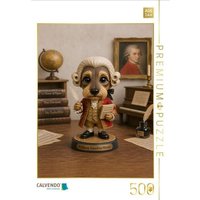 CALVENDO Puzzle Dackel als Wolfgang Amadeus Mozart 500 Teile Lege-Größe 48 × 36 cm Foto-Puzzle für glückliche Stunden CALVENDO Puzzle Dackel als Wolfgang Amadeus Mozart 500 Teile Lege-Größe 48 × 36 cm Foto-Puzzle für glückliche Stunden von Calvendo Puzzle