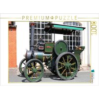 CALVENDO Puzzle Dampftraktor Lena von Wallis u. Steevens, Hampshire, GB, Fabriknummer 2811, Baujahr 1905, Gewicht 3 t. 1000 Teile Lege-Größe 64x48cm von Calvendo Puzzle