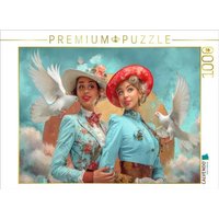 CALVENDO Puzzle Dandy und Retro Vintage 1000 Teile Lege-Größe 64x48cm Foto-Puzzle für glückliche Stunden von Calvendo Puzzle