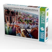 CALVENDO Puzzle Danzig - links ein Teil der Marienkirche 1343-1502, rechts die Häuser-Rückfront der Frauengasse 1000 Teile Lege-Größe 64 x 48 cm Foto- von CALVENDO Verlag GmbH