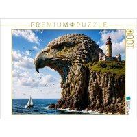 CALVENDO Puzzle Das Auge des Adlers 1000 Teile Lege-Größe 64x48cm Foto-Puzzle für glückliche Stunden von Calvendo Puzzle