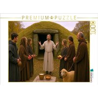 CALVENDO Puzzle Das Hügelgrab - heiliger Ort bei den Kelten 1000 Teile Lege-Größe 64x48cm Foto-Puzzle für glückliche Stunden von Calvendo Puzzle