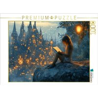 CALVENDO Puzzle Das Schloss der Feen - Mädchen liest ein Buch 1000 Teile Lege-Größe 64x48cm Foto-Puzzle für glückliche Stunden CALVENDO Puzzle Das Schloss der Feen - Mädchen liest ein Buch 1000 Teile Lege-Größe 64x48cm Foto-Puzzle für glückliche Stunden von Calvendo Puzzle