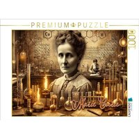 CALVENDO Puzzle Das Strahlen des Wissens: Marie Curies leuchtende Entdeckungen 1000 Teile Lege-Größe 64x48cm Foto-Puzzle für glückliche Stunden von Calvendo Puzzle
