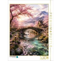 CALVENDO Puzzle Das Tal der Blüten 1000 Teile Lege-Größe 64 × 48 cm Foto-Puzzle für glückliche Stunden von Calvendo Puzzle