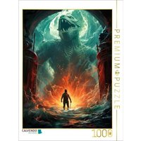 CALVENDO Puzzle Das Ungeheuer aus der Tiefe - historisches Filmplakat zu einem Film, der nie gedreht wurde 1000 Teile Lege-Größe 64x48cm Foto-Puzzle von Calvendo Puzzle