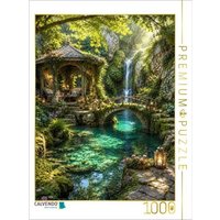 CALVENDO Puzzle Das verborgene Tal 1000 Teile Lege-Größe 64 × 48 cm Foto-Puzzle für glückliche Stunden von Calvendo Puzzle
